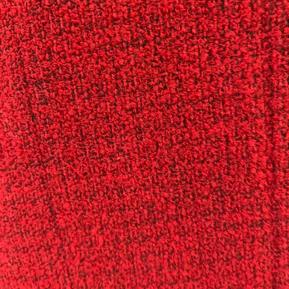 Liz Claiborne Dark Red Wool Two-piece Skirt Suit, Petite 6 - Picture 8 of 8